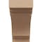 Ekena Millwork 5"W x 10"D x 10"H Classic Pescadero Rough Cedar Woodgrain TimberThane Corbel, Primed Tan CORUR05X10X10PECRCPR - alternate 2